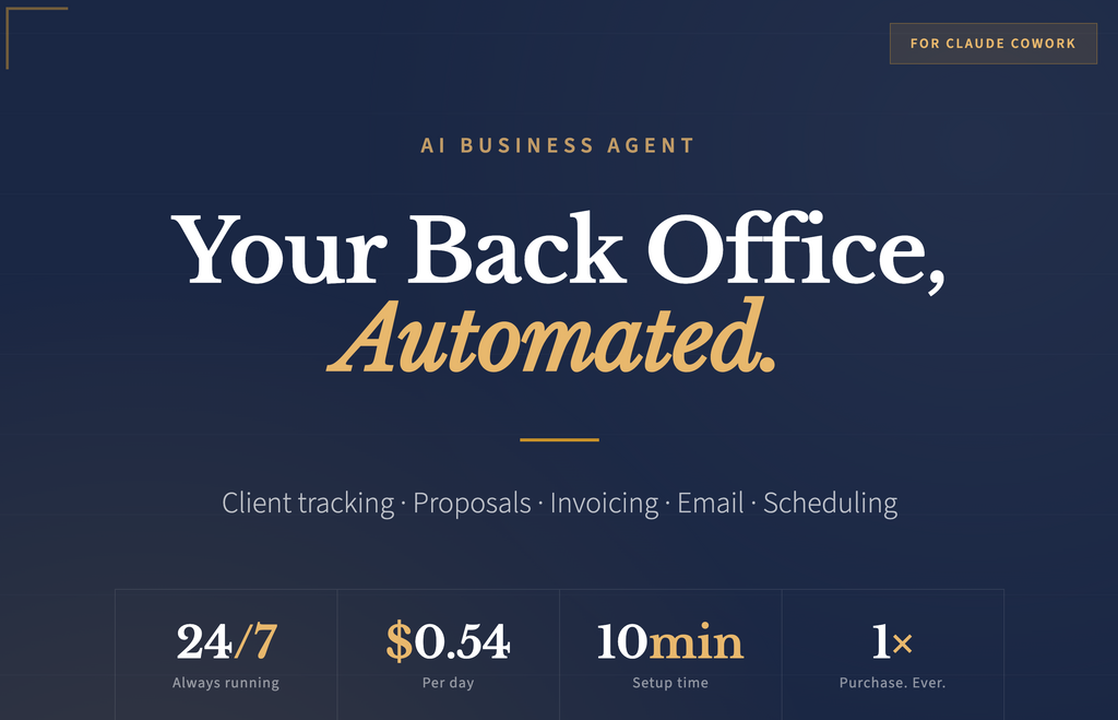 The AI Business Agent